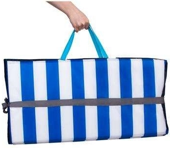 Tapis de plage pliable pour plages de galets