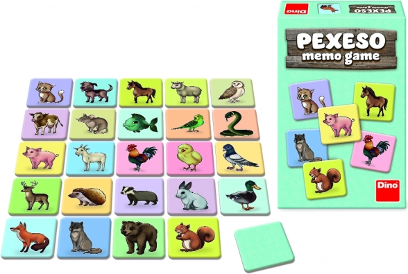 Pexeso Animaux de Dino