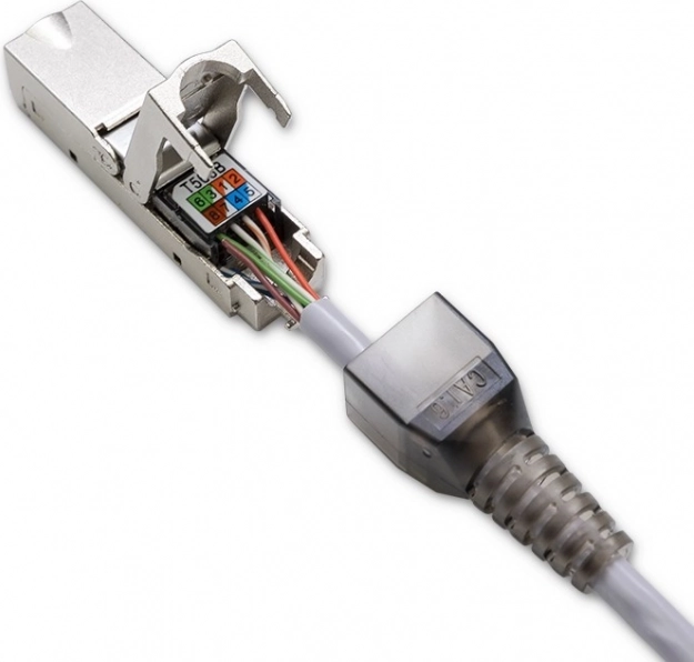 Connecteur RJ45 STP Cat6 sans outil