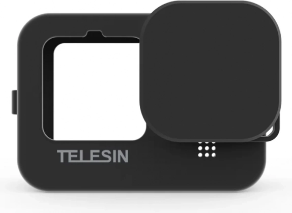 Étui en silicone pour GoPro Hero 9, 10, 11, 12 noir