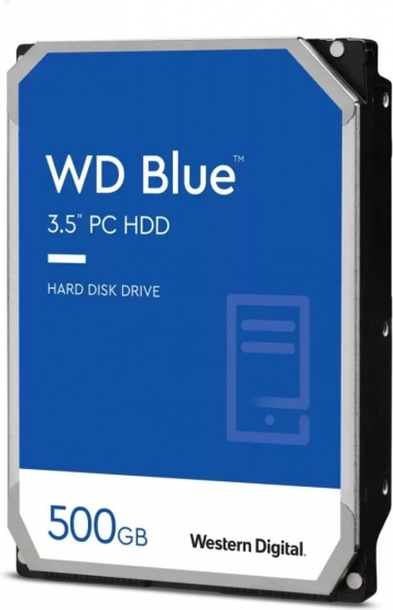 Disque Dur WD Blue 500GB 3,5'' SATA III 7200rpm