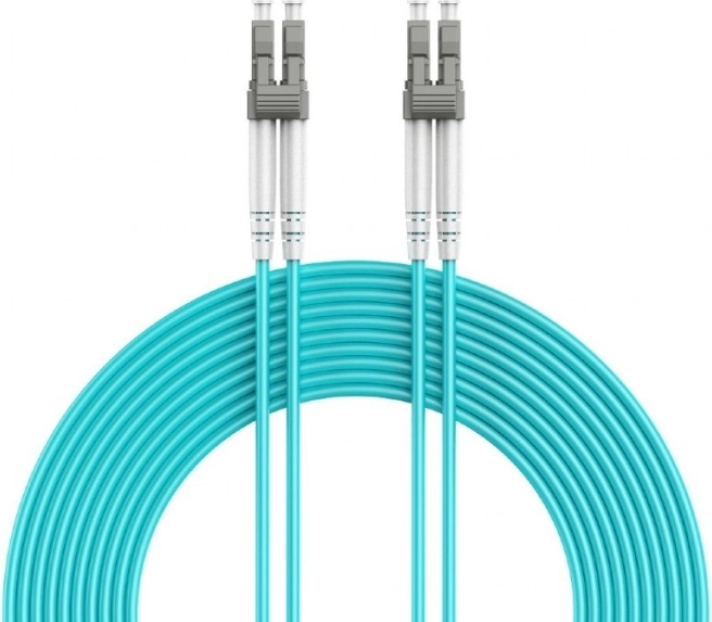 Câble optique duplex multimode OM4 LC/LC 15 m
