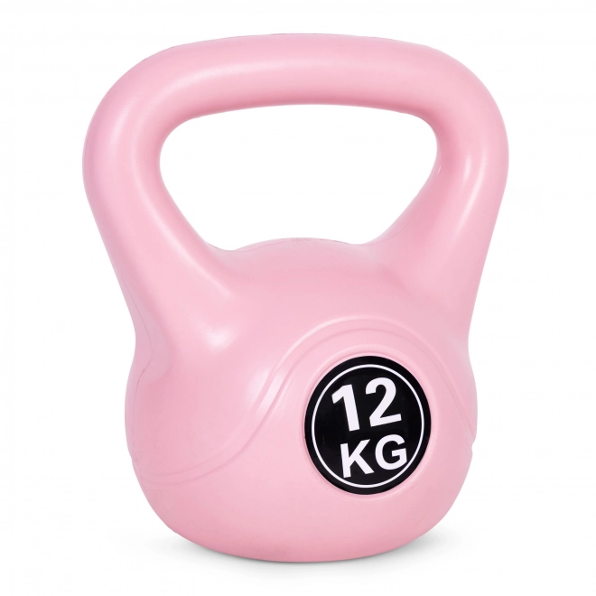 Kettlebell pour l'exercice rose - 12kg