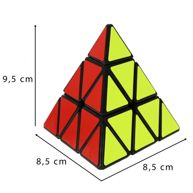 Jeu de puzzle PYRAMINX cube de puzzle 9,7 cm