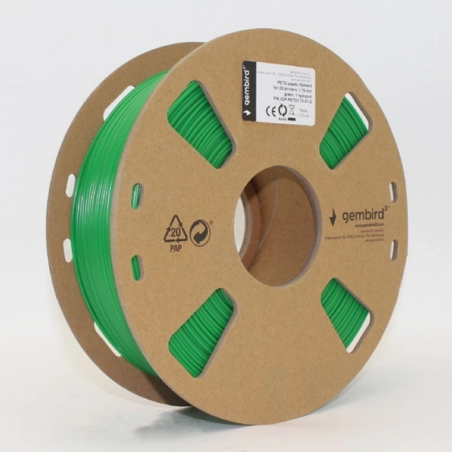 Filament d'impression 3D vert PETG 1.75 mm