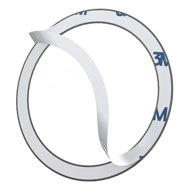 Anneau magnétique Baseus Halo pour téléphones, MagSafe (noir)