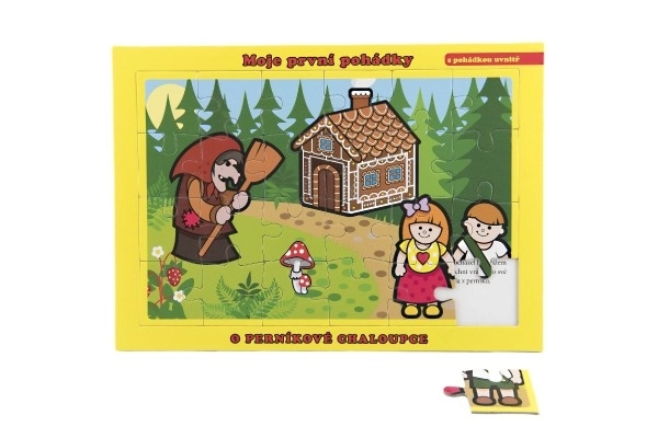 Puzzle Maison en pain d'épices 24 pièces