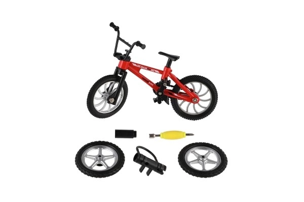 Roues à doigt vissables 10cm plastique 3 couleurs sur carte 17x21x4cm