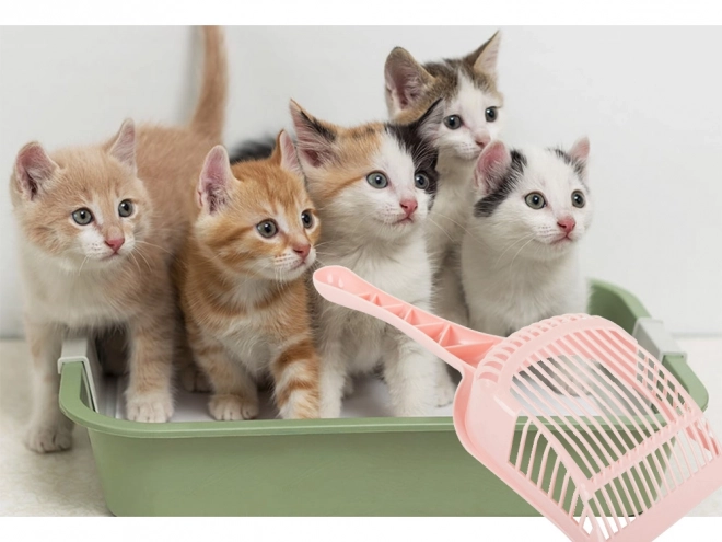 Pelle en plastique pour litière pour chat
