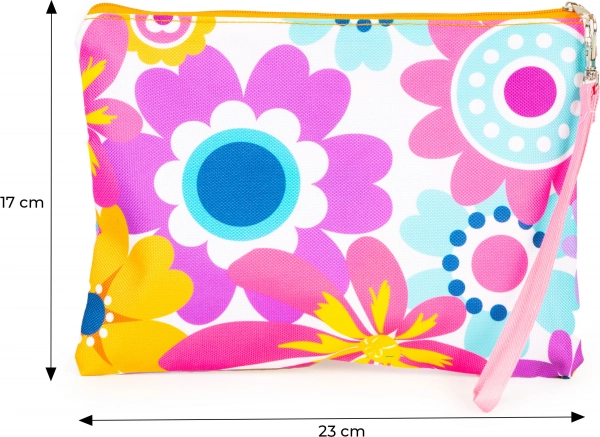 Trousse zippée pratique 23 × 17 cm