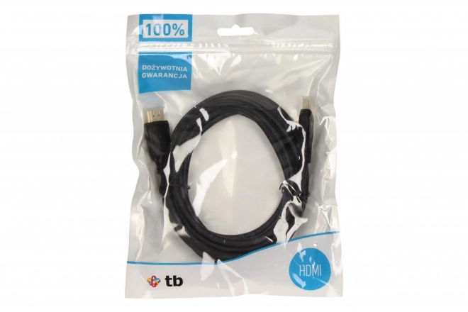 Câble HDMI plaqué or 3 m