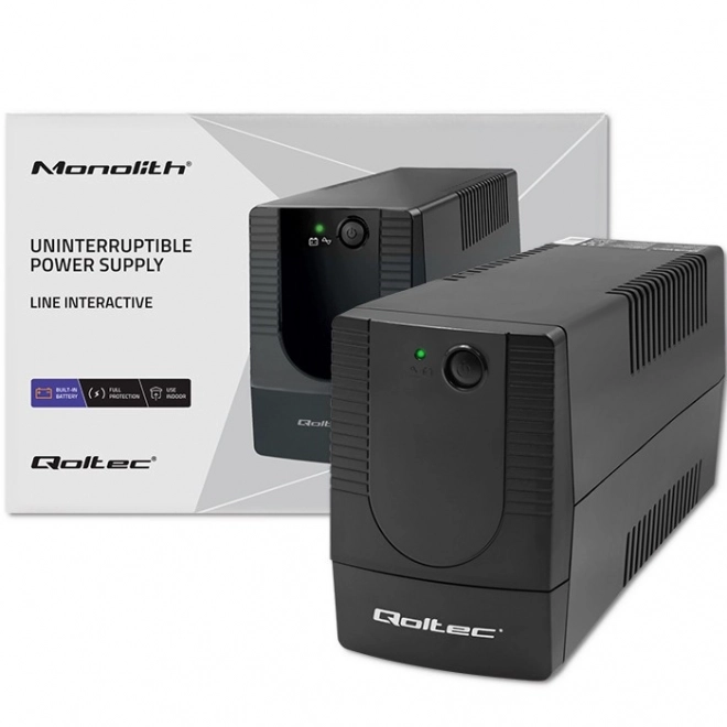 Source d'alimentation de secours UPS Qoltec