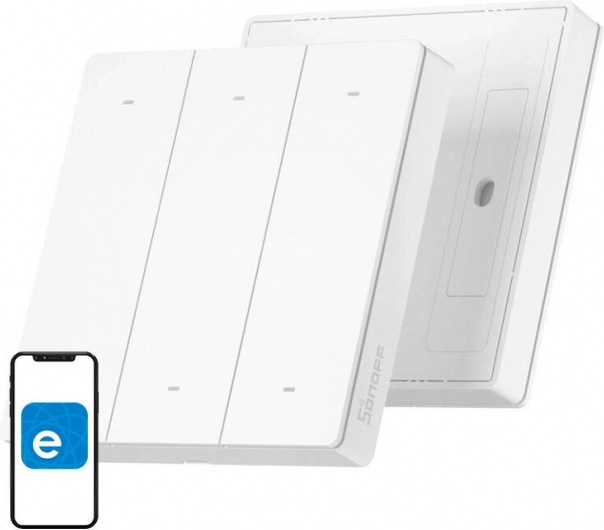 interrupteur mural intelligent SONOFF R5 blanc avec eWeLink Remote