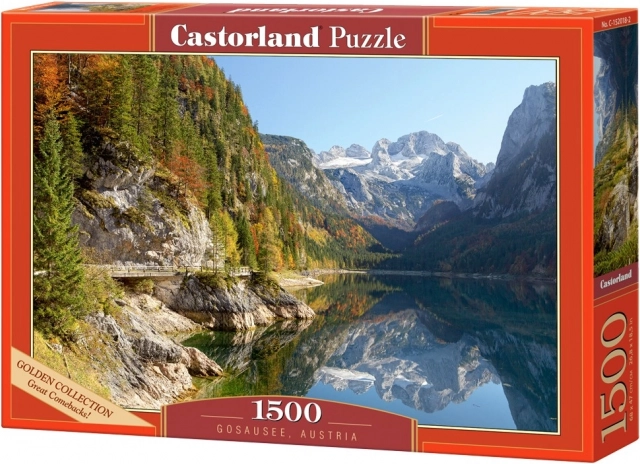 Puzzle Castorland 1500 pièces – lever de soleil sur Castelmezzano – Puzzle