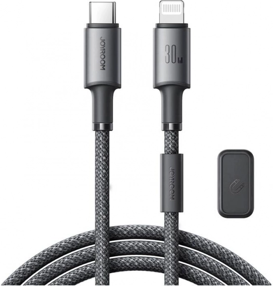 Joyroom câble USB‑C vers Lightning 30 W, 1,2 m, gris