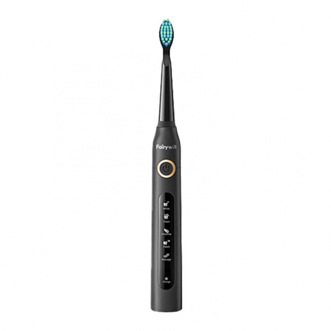 Brosse à dents sonique avec ensemble de têtes et étui