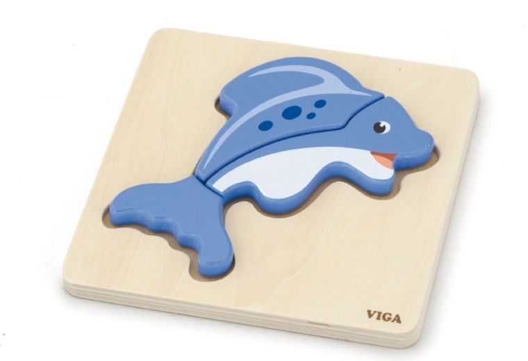 Design attrayant du dauphin