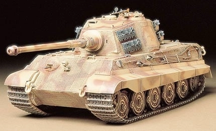 modèle en plastique de char King Tiger à assembler