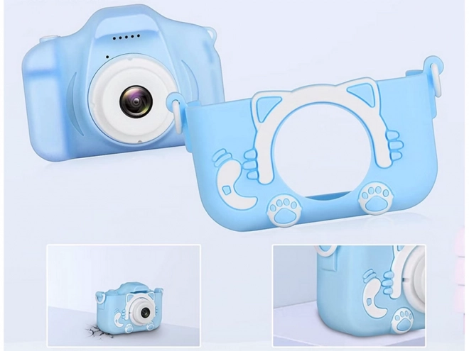 Appareil photo numérique pour enfants avec chat