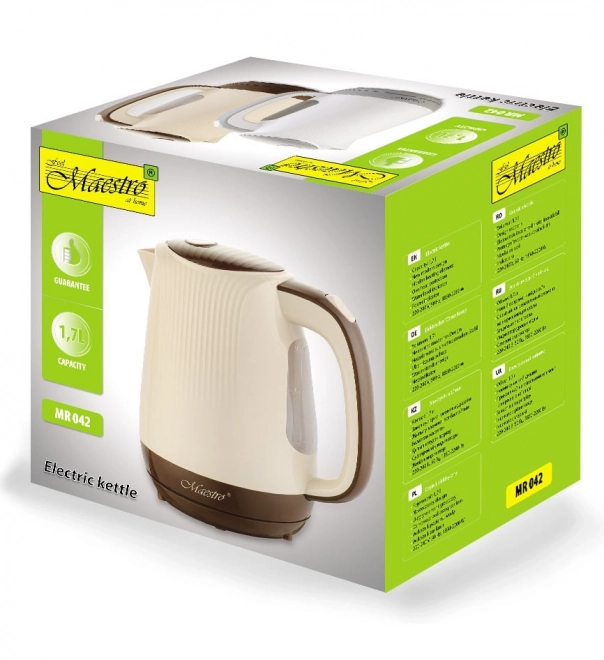 Bouilloire électrique Maestro 1,7 l