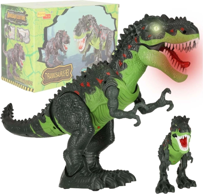 Dinosaure électronique T-REX vert