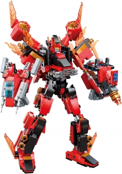 Robot détaillé avec articulations mobiles
