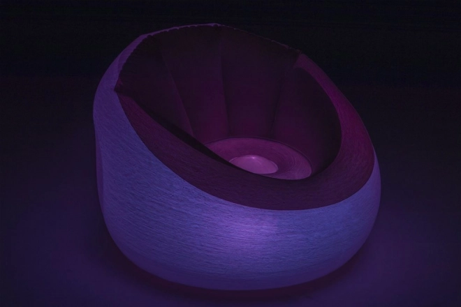 Fauteuil gonflable illuminé 102 x 97 x 71 cm Bestway 75086