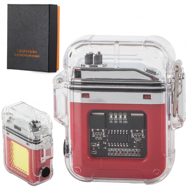 Briquet plasma avec lampe LED