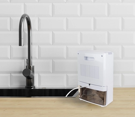 Déshumidificateur et purificateur d'air 2 en 1 avec lampe UV et TiO2