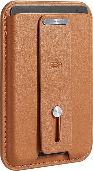 Portefeuille magnétique HaloLock ESR marron