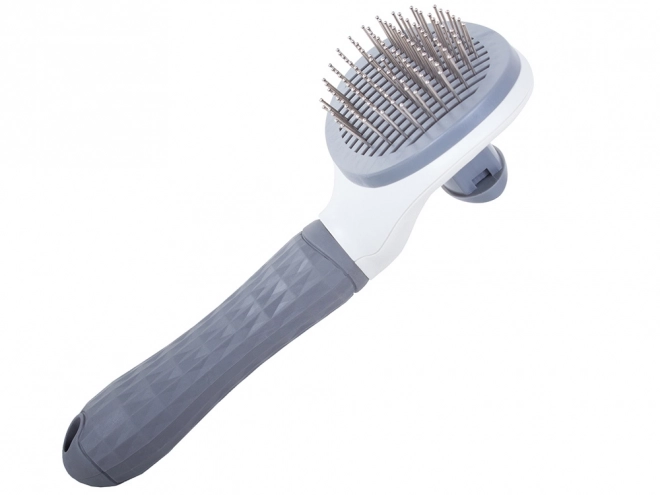 Brosse autonettoyante pour chiens et chats