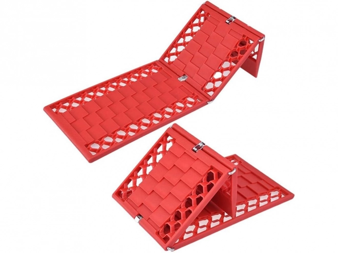 Tapis antidérapants pliables pour voiture tout-terrain, 2 pièces