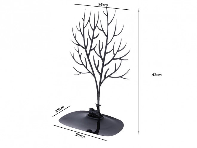 Support à bijoux en forme d'arbre