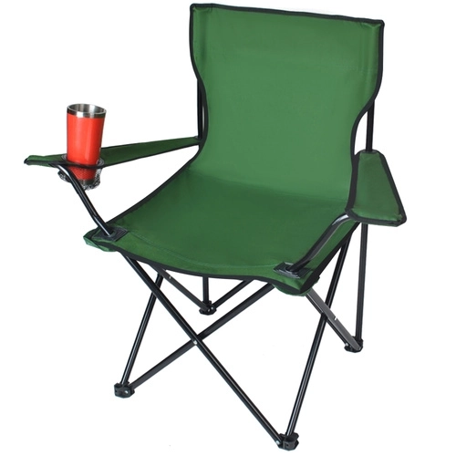 Chaise pliante de pêche / camping - vert