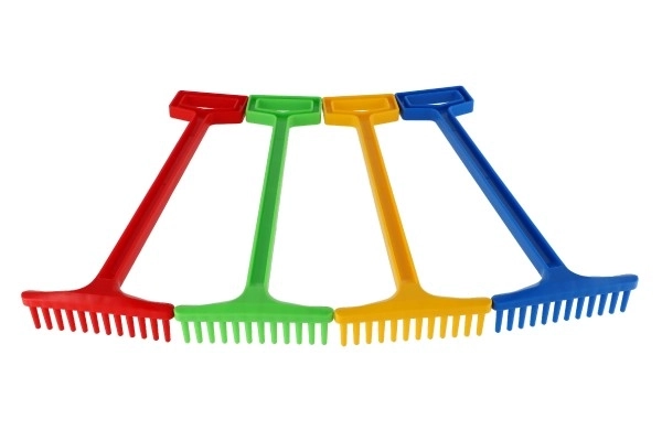 Râteau en plastique 43,5cm