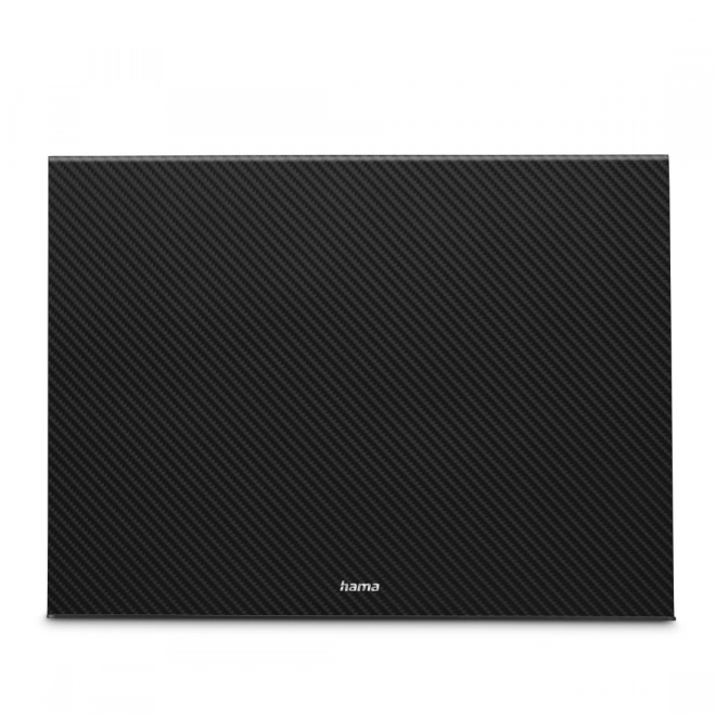 Hama Support pour ordinateur portable noir carbone