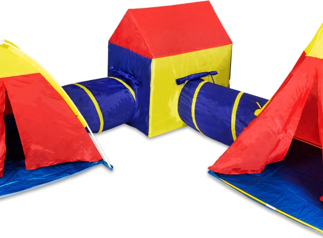ensemble de jeu pour enfants 5‑en‑1 avec tentes et tunnels IPLAY