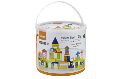Blocs en bois - Ville 75 pièces