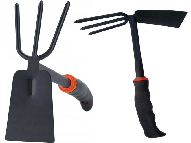 Motyk oboustranné de jardin avec griffe