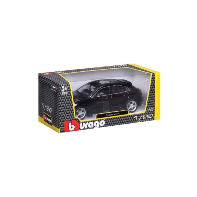 Bburago 1:24 Porsche Macan noire 18-21077