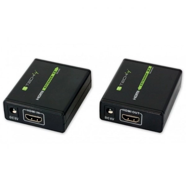 Extendeur HDMI pour transmission sur câble Cat.6/6a/7, jusqu'à 60m, FullHD 3D, noir