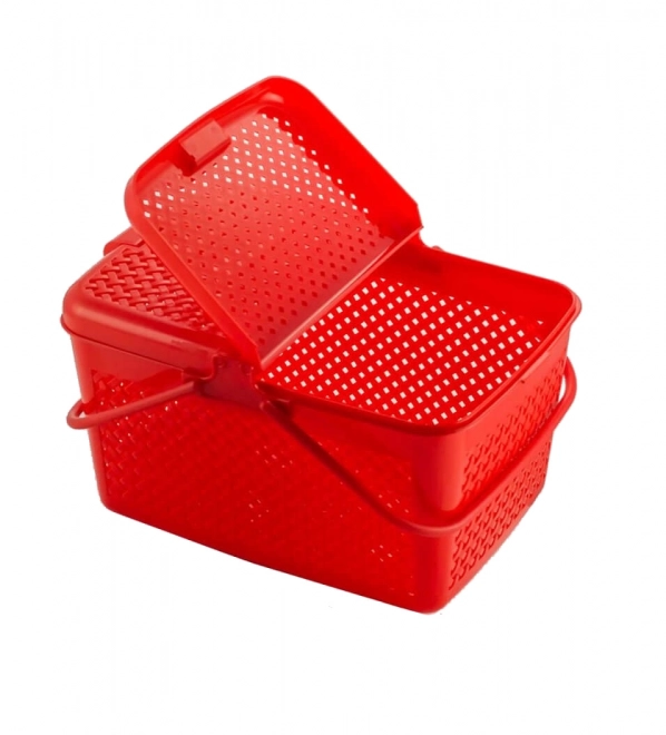 Panier de pique-nique fermable - rectangulaire, FABRICATION POLONAISE