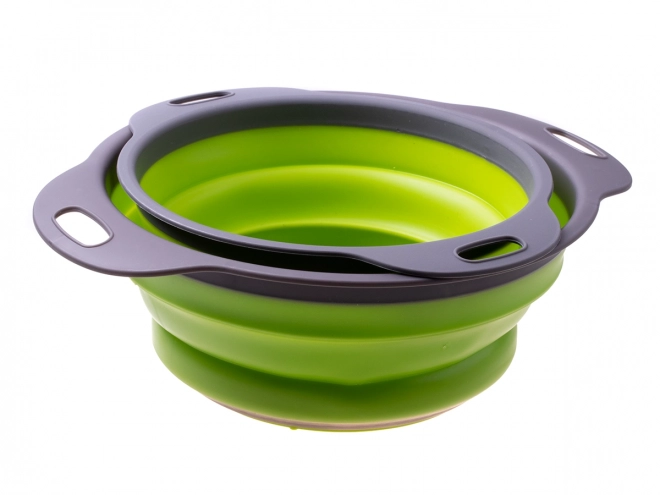 Passoire pliante en silicone pour évier 2 pièces