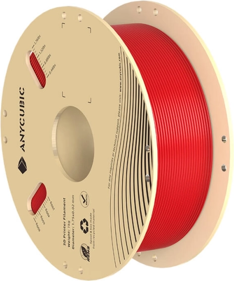 Filament PLA rouge 1 KG Anycubic