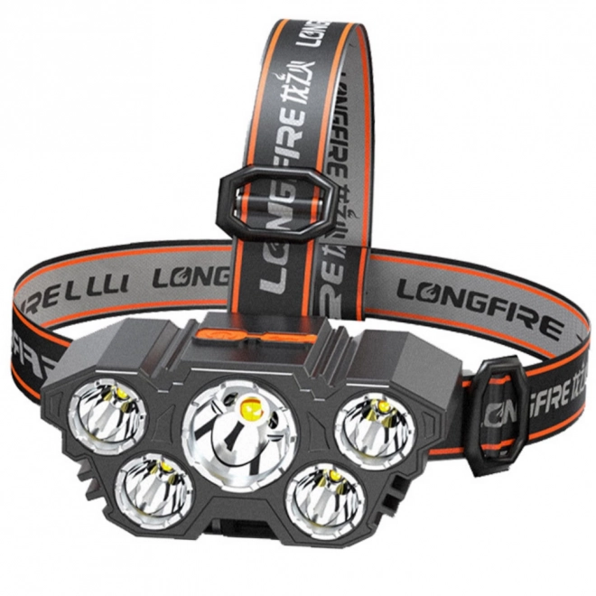 Lampe frontale LED avec 4 modes