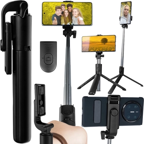 Perche à selfie et trépied Izoxis avec télécommande Bluetooth