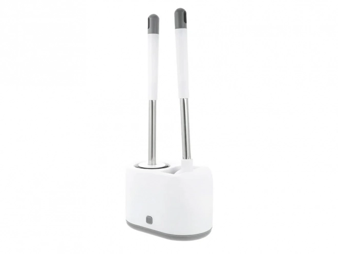 Brosse WC en silicone 2 en 1