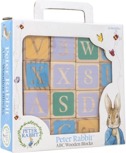 Cubes d’images en bois Pierre Lapin