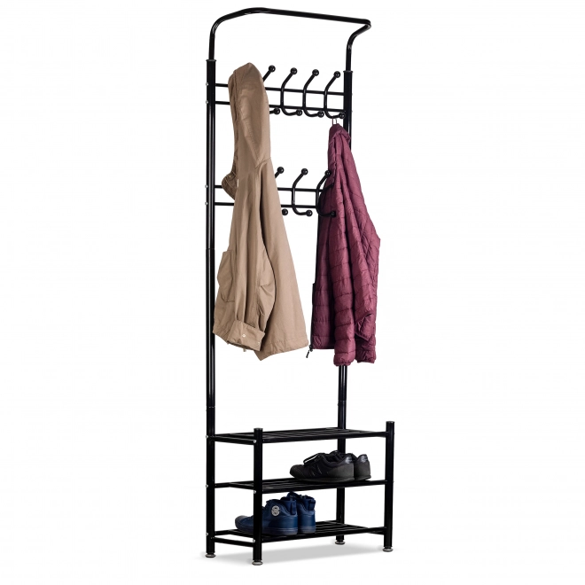 Porte-manteau + armoire, étagère, étagère à chaussures ModernHome