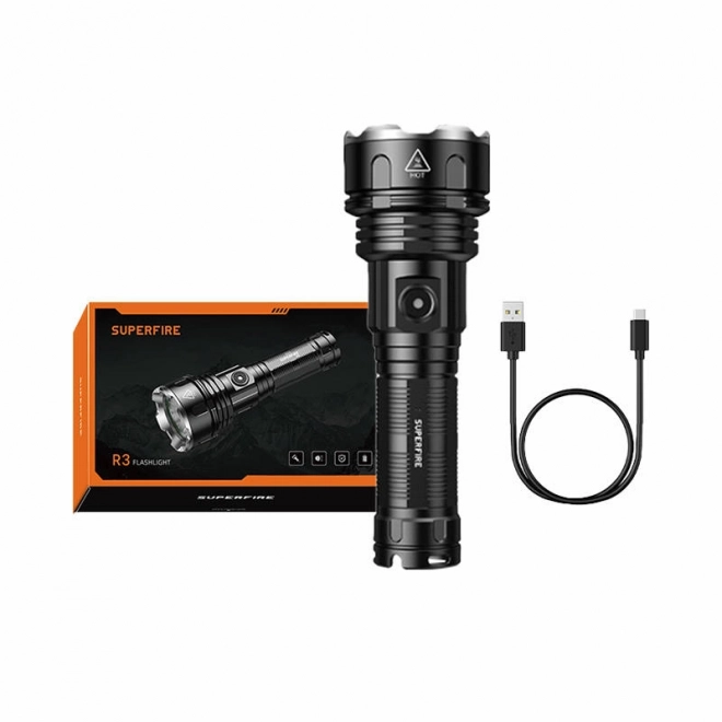 Lampe de poche Superfire R3 P90, 2000lm, USB